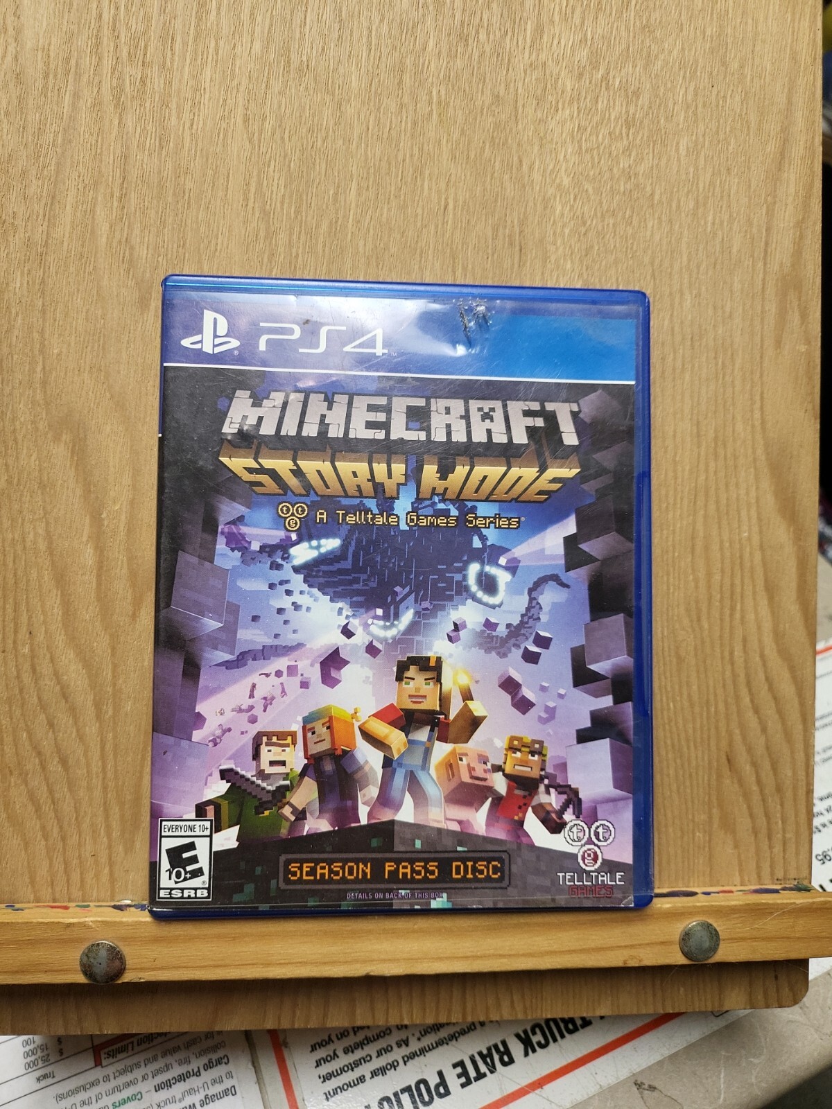 Minecraft: Story Mode - A Telltale Game Series - Season Disc (PS4)