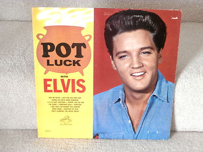 ELVIS PRESLEY~POT LUCK WITH ELVIS~LMP-2523~RARE ~ LP | eBay