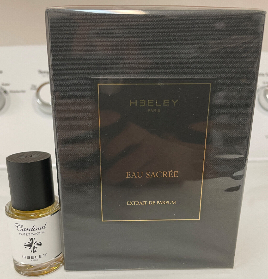 Heeley Paris - Cardinal, 15ML EDP & NIB Eau Sacre 100ML