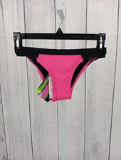 Dolfin Woman's Bellas Mesh Bikini Swimsuit Bottom Pink Large AD9