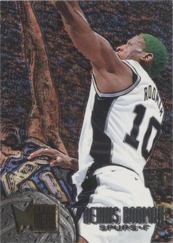 12-13 Fleer Retro Dennis Rodman 97-98 Metal Universe Precious Gems