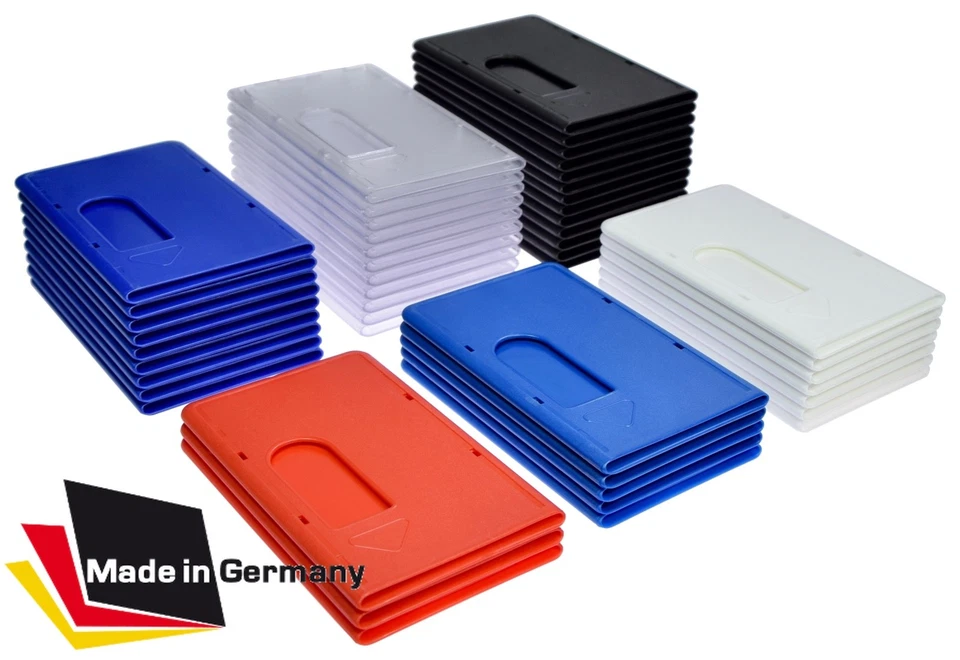 EC Kartenhülle EXTRA STABIL viele Farben Kreditkartenhülle Scheckkartenbox Perso