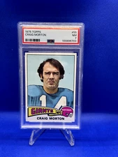 1975 Topps - #55 Craig Morton