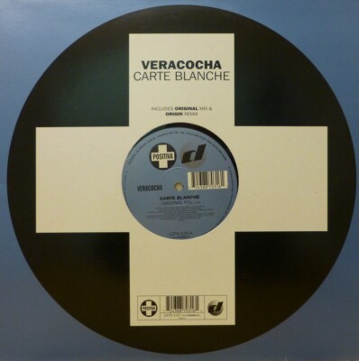 Veracocha Carte Blanche 12'' Original Mix & Remix UK 1999 Positiva NM