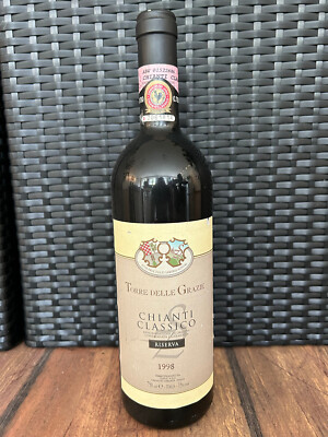 Wein Schatzkammer Torre delle Grazie Chianti Classico Riserva 1998