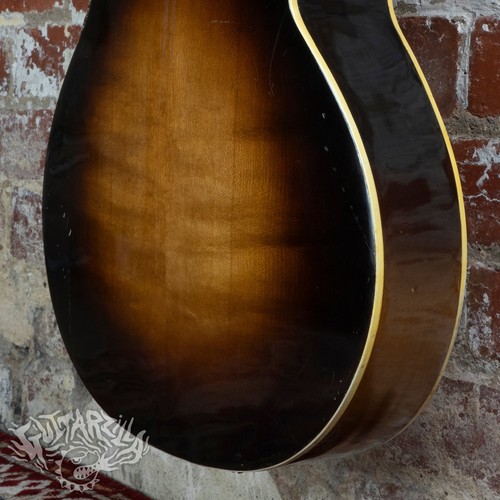 Teisco EP-11 Guiter Archtop 1950's Vintage Sunburst Maruha Gakki Japan MIJ - 第 11/23 張圖片