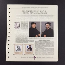 DEUTSCHE POST EDITION "KIRCHE & CHRISTENTUM" 5/3 MARTION LUTHER REFORMATION