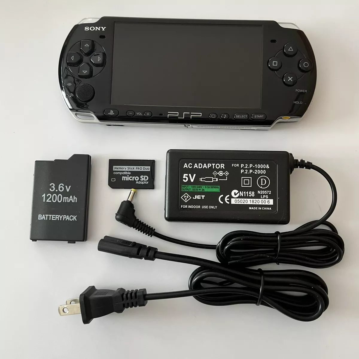 Console System PSP 3000 | Piano Black - Sony Playstation Portable