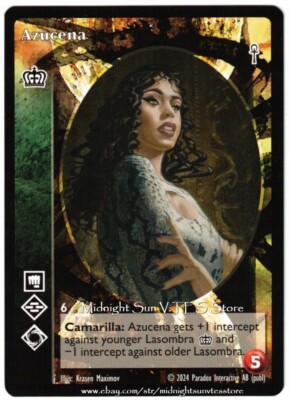 Azucena Lasombra Fifth Edition V5 V:TES VTES Vampire CCG