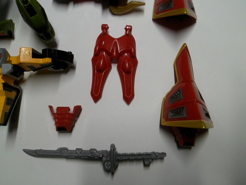 Power Rangers Megazords and/or Transformers Mixed Lot of Parts Pieces SEE PICS - Picture 7 of 12