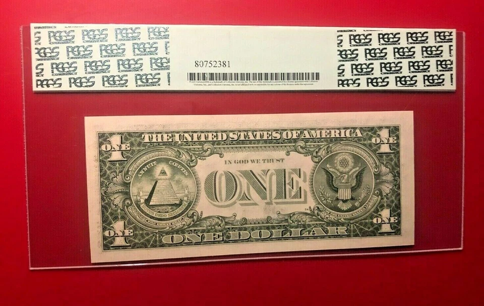 FR 1911 D 1981 FEDERAL RESERVE NOTE PCGS CURRENCY GEM NEW 65PPQ - Image 2 of 2