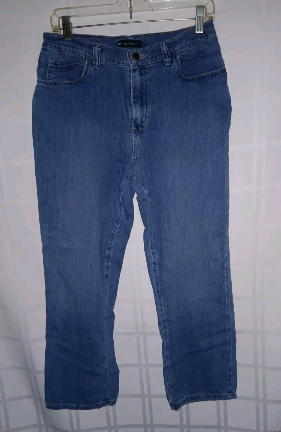 Lee Jeans Relax Fit Women's Petite 8p Straight Leg Mid-rise Classic Casual