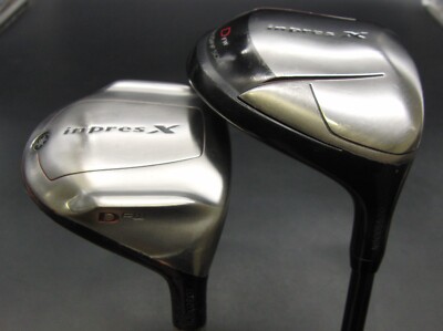 2er Set Yamaha Inpres X 15° 3 & 19° 5 Hölzer Regular Graphit Schäfte