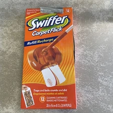 Swiffer CarpetFlick 15 Ct Refill Cleaning Cartridges discontinued