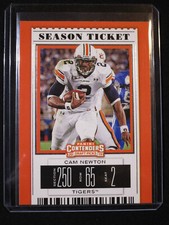 2019   CAM NEWTON   Contenders Draft Picks