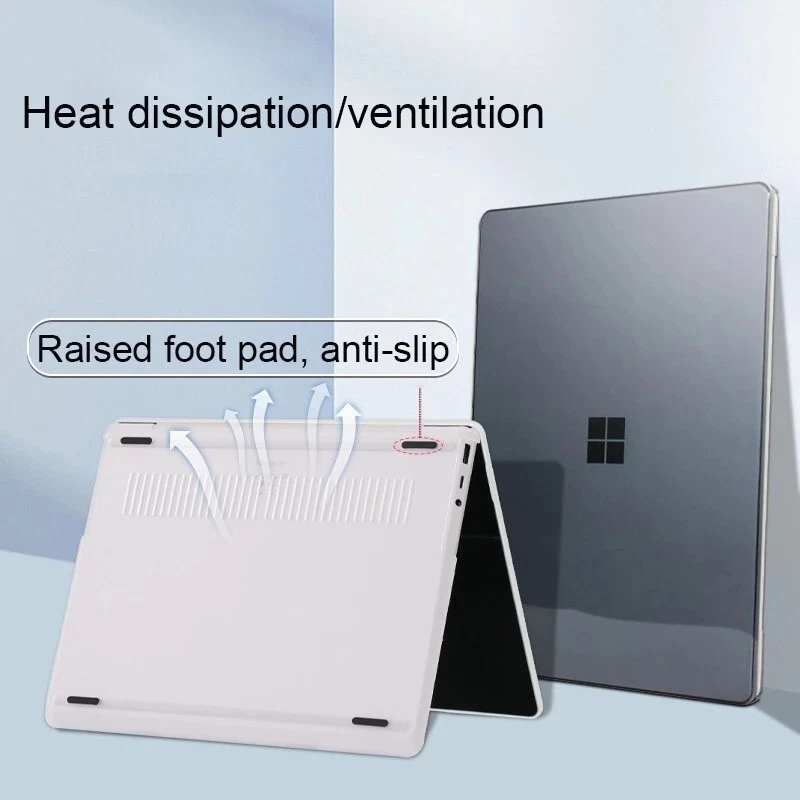 For Microsoft Surface laptop 7 3 4 5 Go 2 12 13 15 Hard Shell Case Cover Skin CS - Image 4 of 4