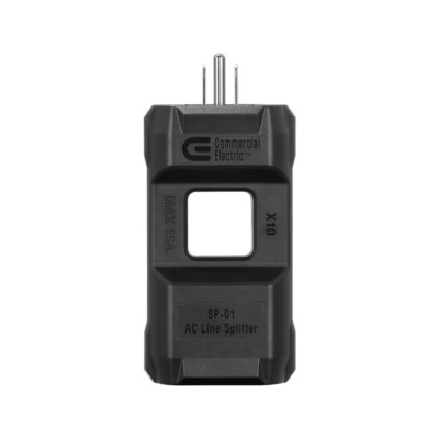 Commercial Electric 120V AC Line Splitter 10x Clamp Meter Current Probe Tester