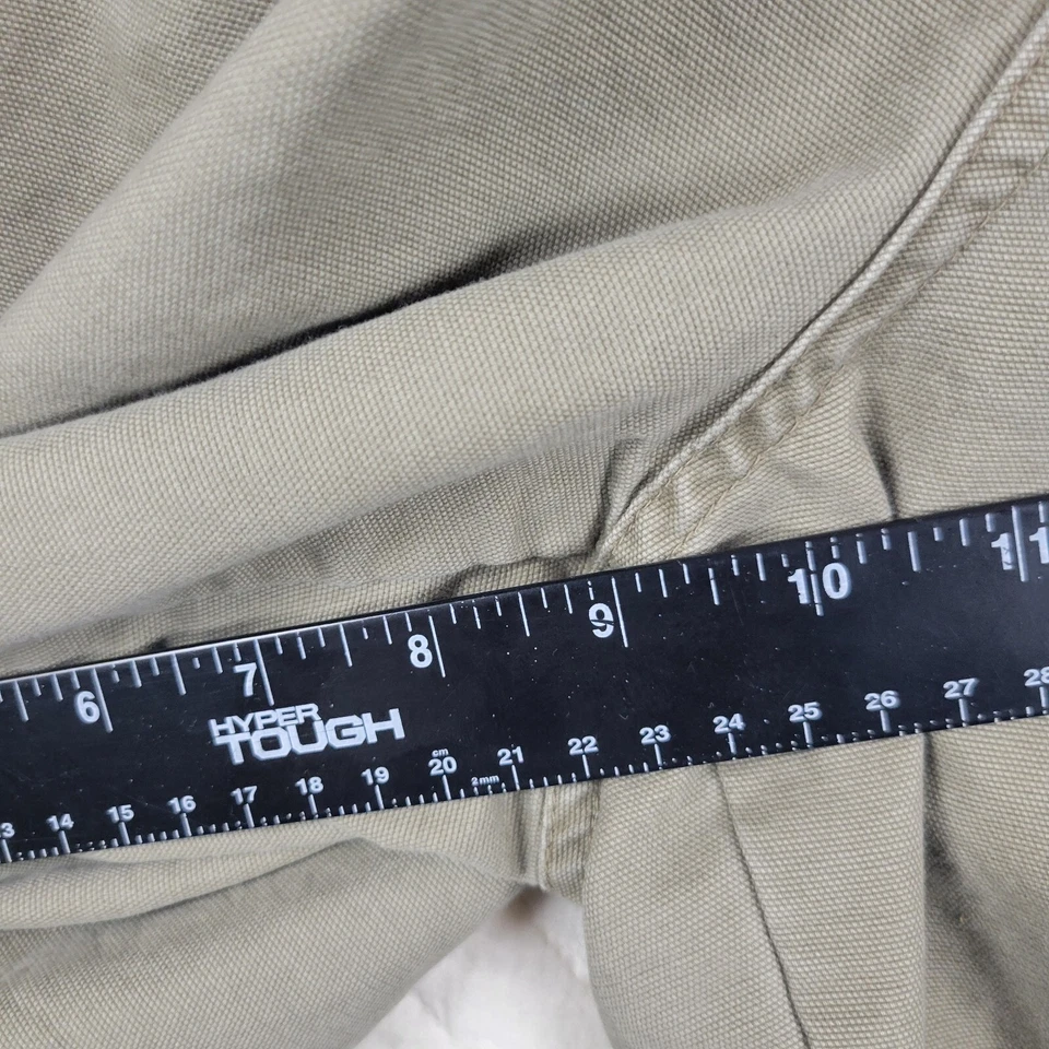 Pantalones Cortos Columbia Para Hombre 38 Beige Lona Bolsillos Senderismo Aire Libre Camping Y2K Foto 3 de 4