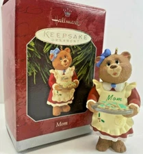 Hallmark Keepsake Ornament Mom 25 Years Of Collecting Memories 1998 With Box
