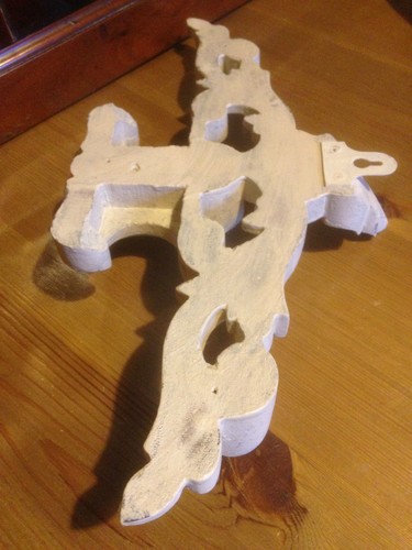 French Pediment in Annie Sloan and Distressed - Foto 7 di 12