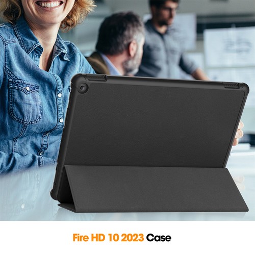 Shockproof Leather Stand Case Cover Stand For Amazon Fire HD 10 2023 Tablet - Picture 12 of 32