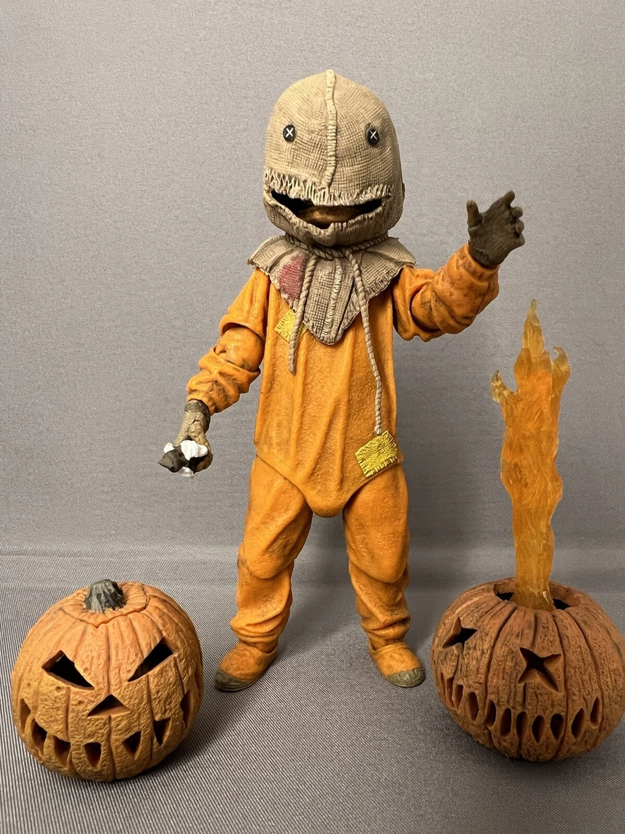 2019 NECA Trick r Treat Sam Ultimate Action Figure w Some Accessories