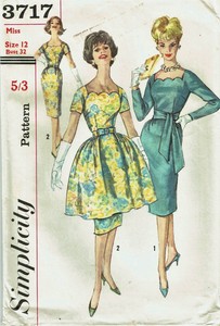 1960 cocktail dress
