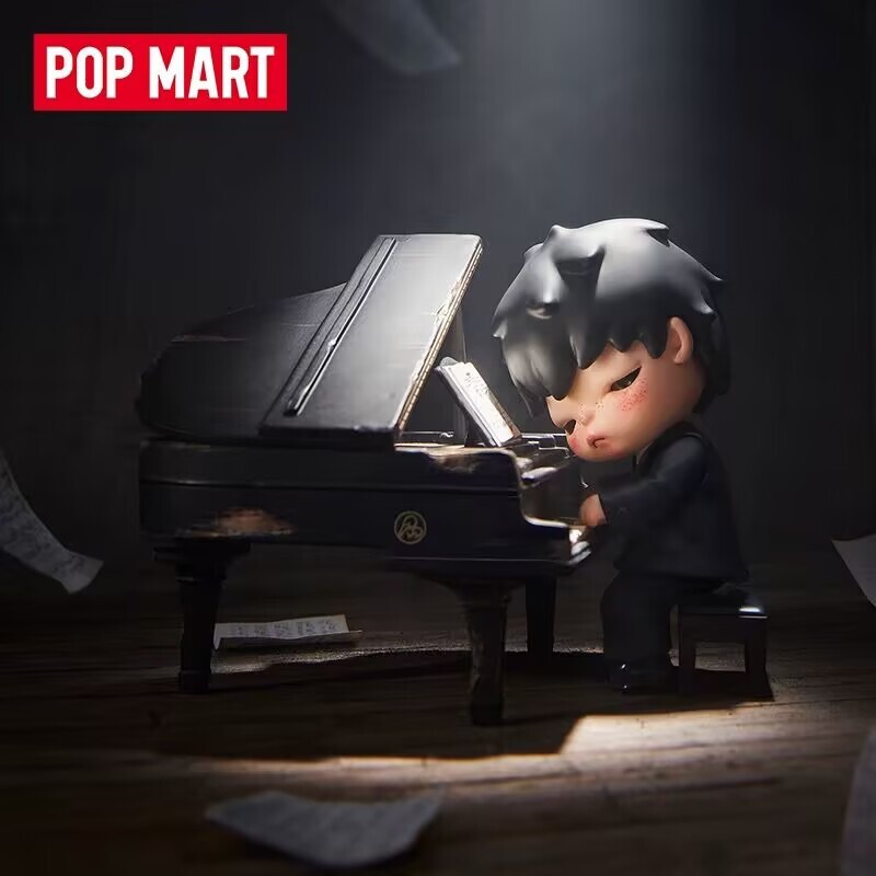 【未開封】Popmart Hirono The Pianist Figure POPMART Hirono THE PIANIST Limited Edition Figure Designer
