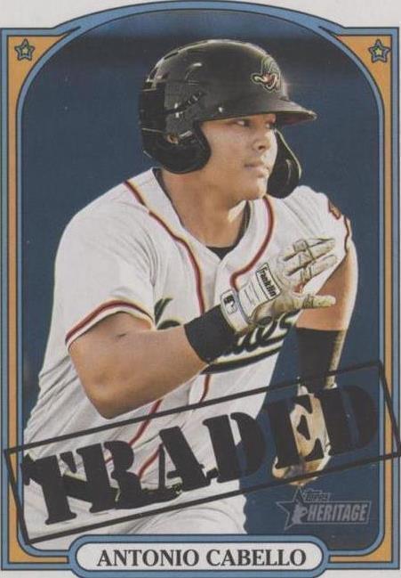 2021 Topps Heritage Minor League Edition - Antonio Cabello #191 - 1 of 1