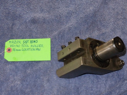 MAZAK SQT 10MS VDI40 TOOL HOLDER 16mm LOCATION PIN - Picture 2 of 6