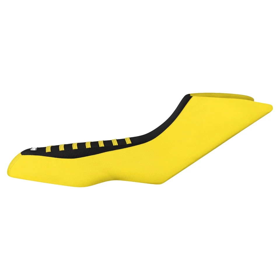 Cubierta de asiento Bombardier DS650 2000-2007 AMARILLO BRILLANTE/NEGRO/AMARILLO BRILLANTE #258 Foto 2 de 4