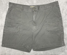 Cabelas Mens 7 Pocket Hiker 46 Shorts Gray Hiking Outdoor Casual Fish Stretch