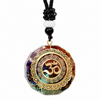 Orgon Om Chakra AnhäNger Heilung 7 Chakra Kristall Halskette Reiki...