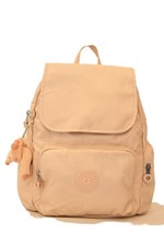 KIPLING KPKI56343DZ1 BASIC CITY ZIP S zaino in tessuto rosa pink shine