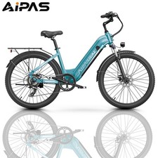 Electric Bike 24" Peak 1100W 28MPH 48V 18Ah Ebike for Adults Up to 85Miles