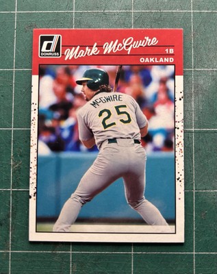 MARK McGWIRE DONRUSS As 2X3'' FRIDGE MAGNET CARD- 80S KiD
