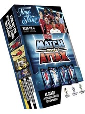 Topps Mega Tin Match Attax UEFA Champions League 2024-25 – Scellé – Cartes