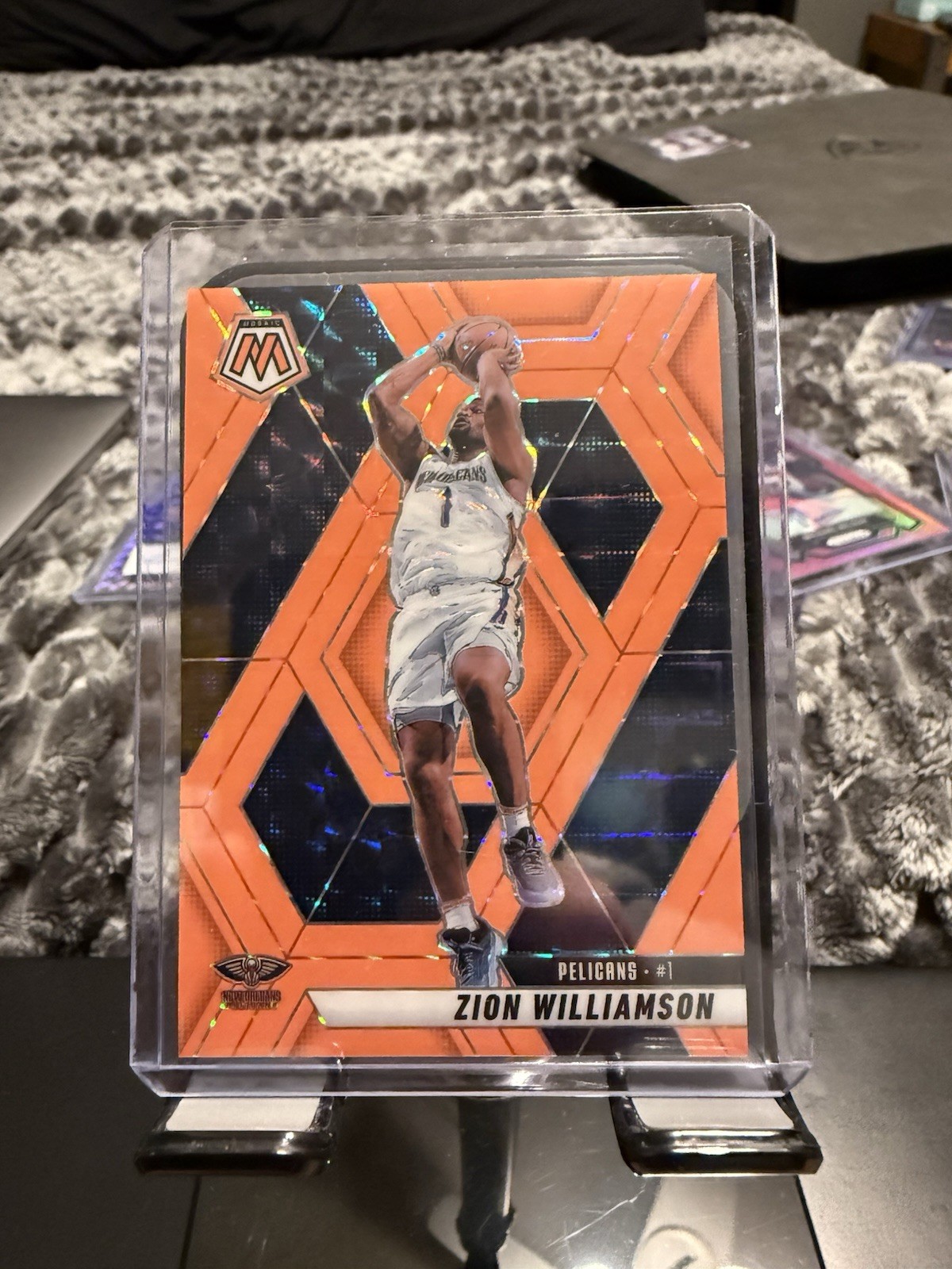 2024-25 Panini Mosaic Zion Williamson #119 /75