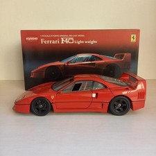 Kyosho 1:18 Ferrari F40 Light Weight Red Diecast 08412R
