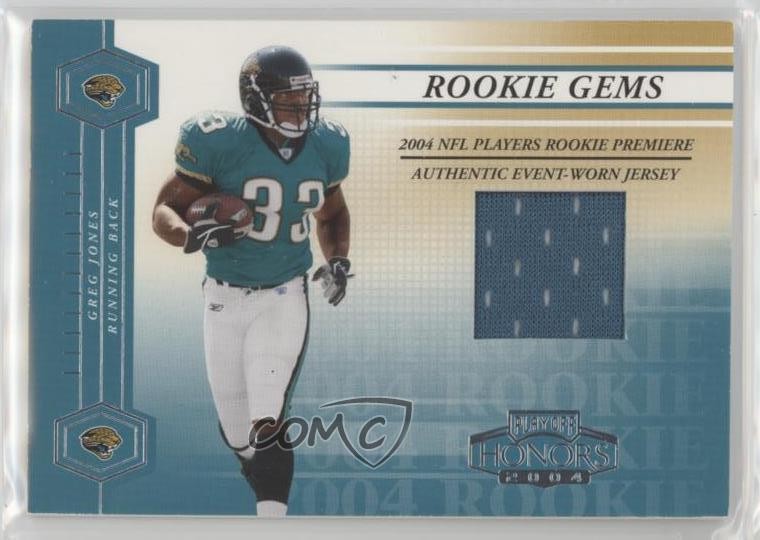 2004 Playoff Honors Rookie Gems 273/750 Greg Jones #219 Rookie RC 05ti