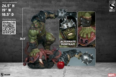 NEW! Sideshow Exclusive Gladiator Hulk Maquette 26'' Statue Figure Planet Premium