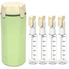 4-in-1 Leak-Proof Travel Dispenser Set - 4 Pa...