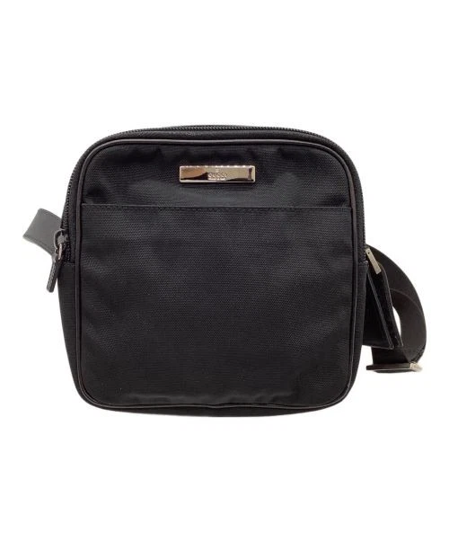 Sac bandoulière GUCCI nylon noir 018・1614