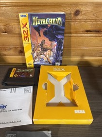 Metal Head - Sega 32X Complete w/ Manual and Insert Great Cartridge