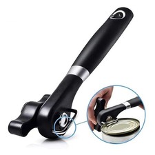 Safe Cut Manual Can Opener Smooth Edge No Sharp Blades Side Cut Easy Grip