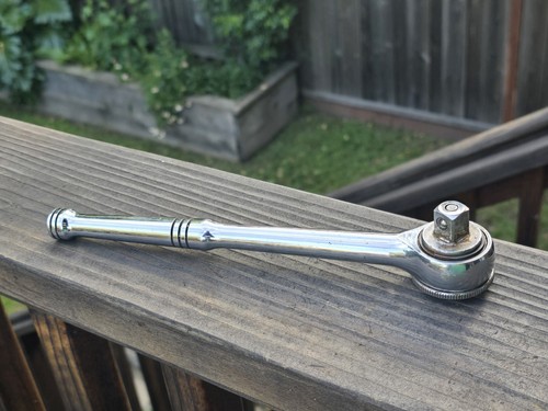 HUSKY 24202 RATCHET WRENCH 1/2" DRIVE QUICK RELEASE NICE - Picture 4 of 6
