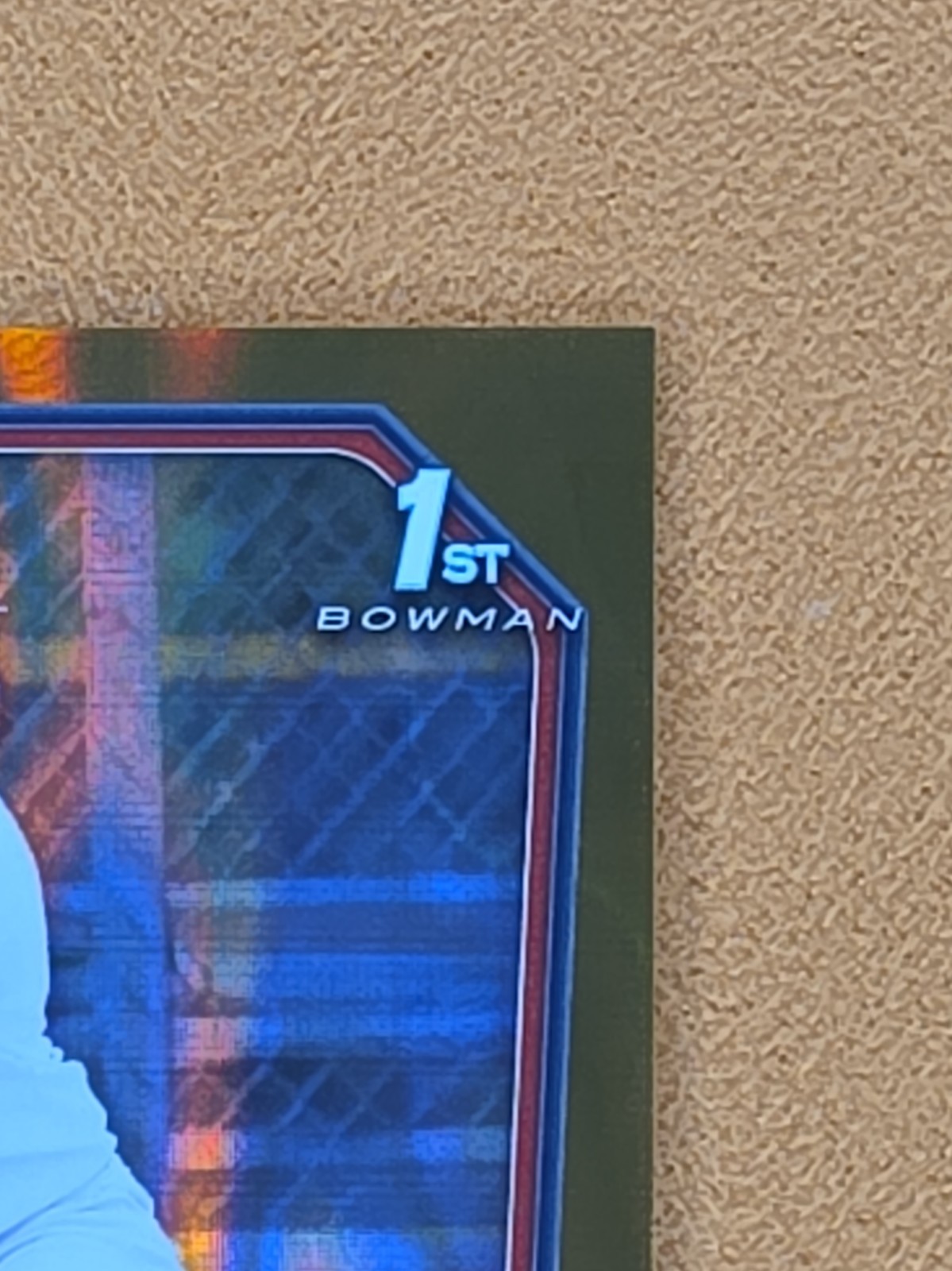 2026 Bowman Chrome Prospect Auto Kenly Hunter #CPA-KH Gold Refractor /50 /00409 view 3