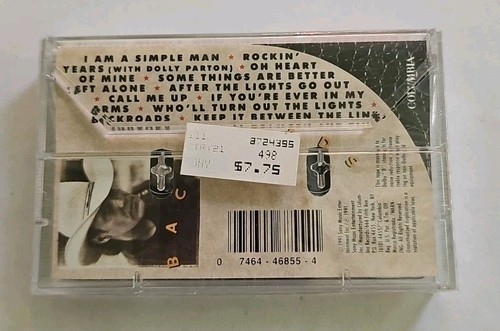 Ricky Van Shelton - Backroads Cassette SEALED Columbia VTG - Picture 2 of 3