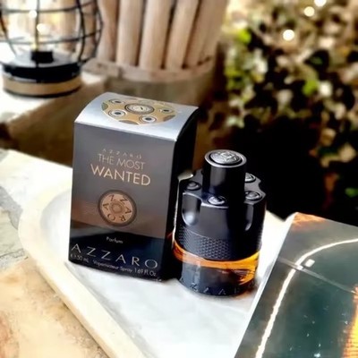 Azzaro COS-WBNMES34 3.4oz Wanted by Night Eau de Parfum for Men Spray