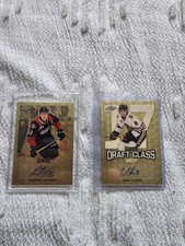 2017 Leaf Rookie Autographs 1/1 Gabriel Vilardi and Cody Glass